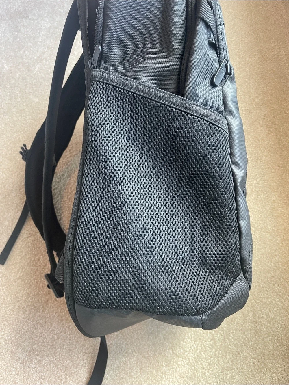Under Armour Black Backpack with Pro Skills Basketball Emblem